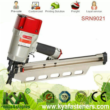 (SRN9021) Nailer Pneumatic da moldação para o prego moldado plástico de 21 graus do quadro